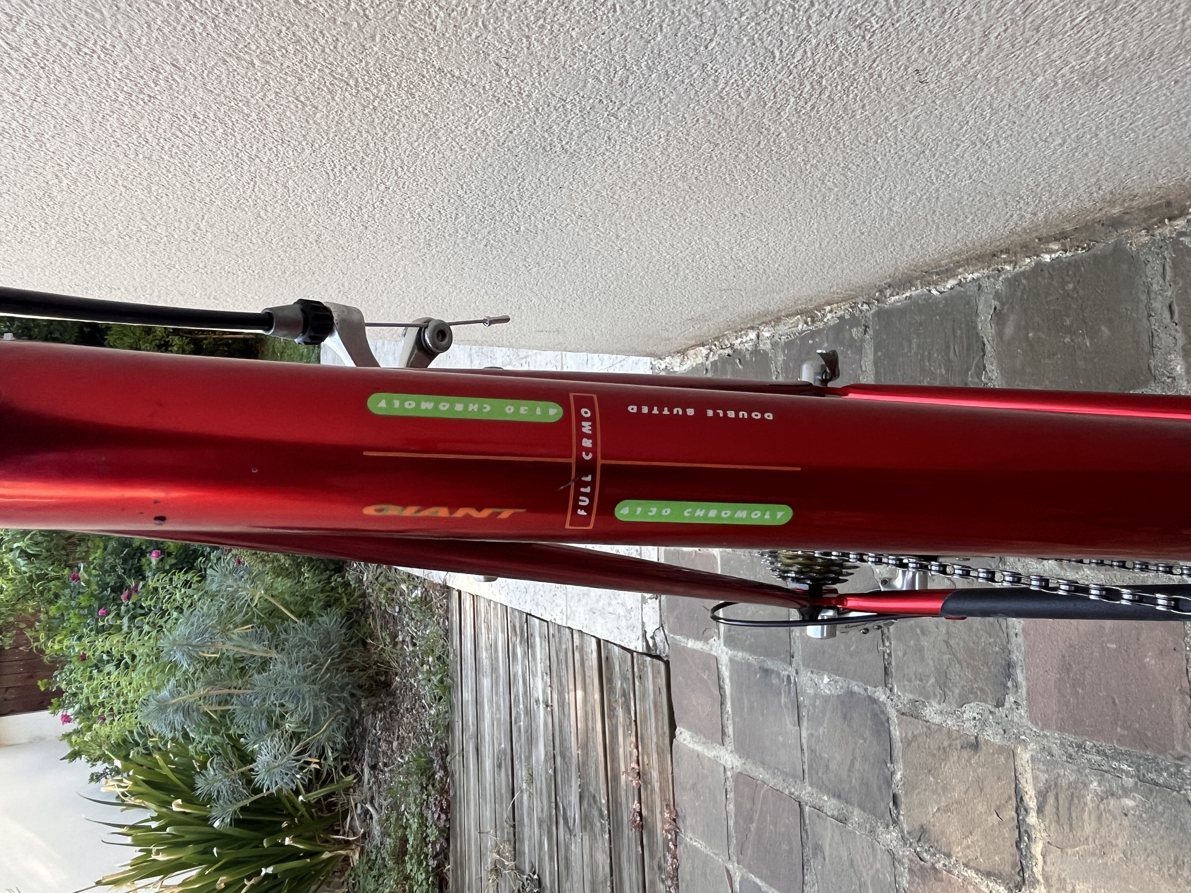 Cadre CrMo 4120 Rouge Candy